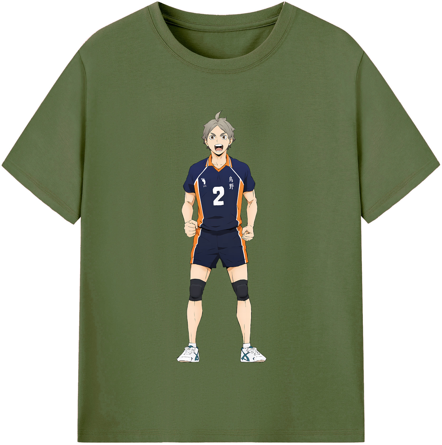 （画像用） ハイキュー!! Haikyu!! 綿100％半袖Tシャツ（フロントプリント）